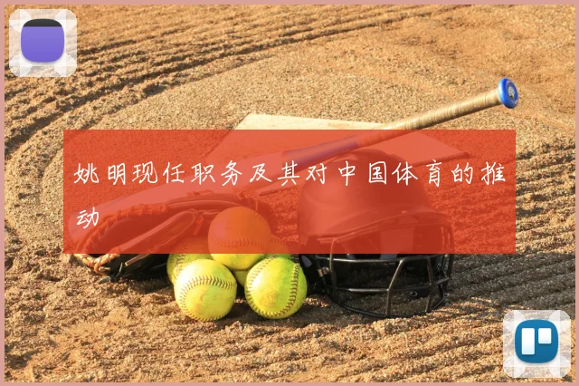 姚明现任职务及其对中国体育的推动